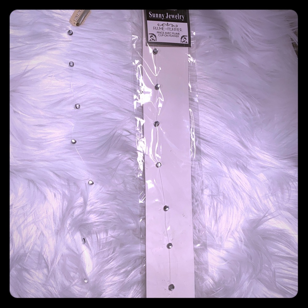 Crystal clip in extension